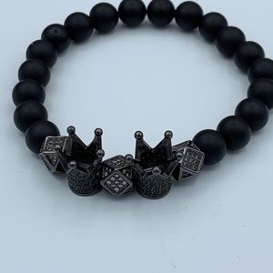 Men’s beaded bracelet